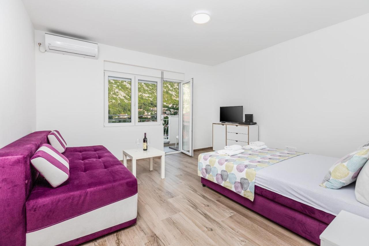Studio Apartman Scardona Kotor Zewnętrze zdjęcie